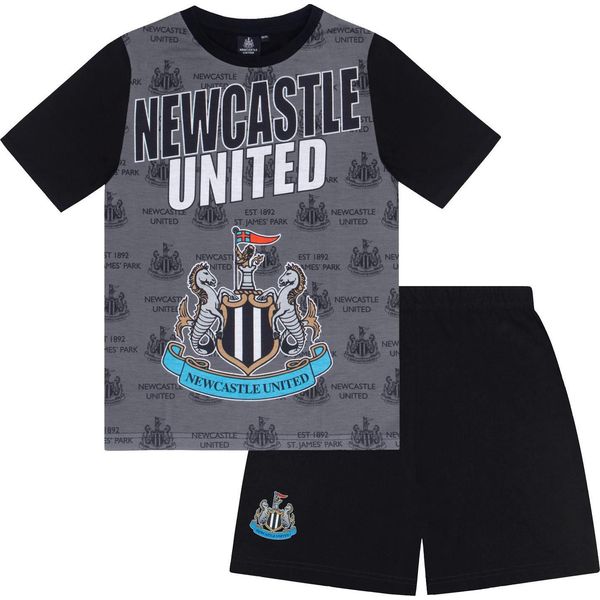 Newcastle United Fc - Pigiama Con Pantaloncini "Joelinton 7"" Per Ragazzi GF945 (134) (Nero)"-image