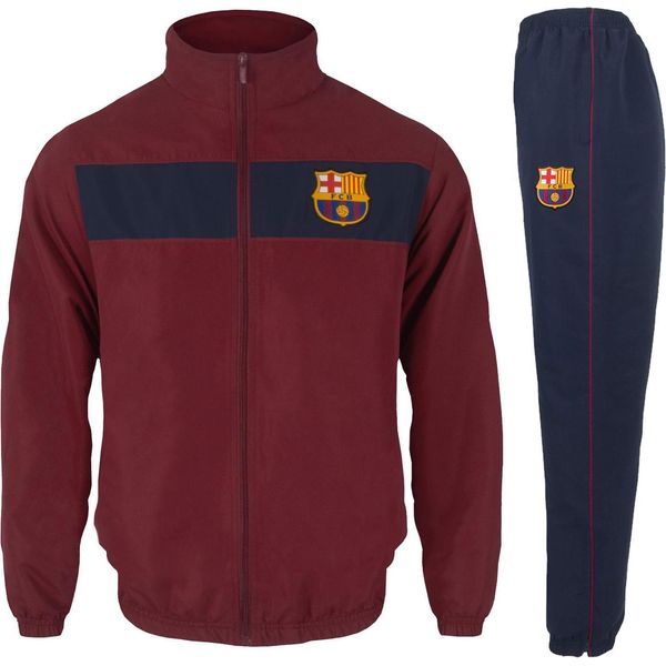 Fc Barcelona - Tuta Da Ginnastica Da Ragazzo GF1042 (146) (Blu Scuro)-image