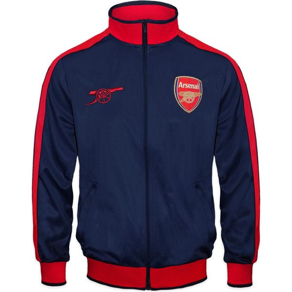 Arsenal Fc - Giacca Da Ginnastica Da Uomo GF267 (S) (Navy/Rosso)-image