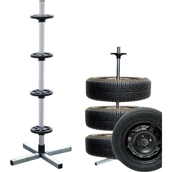 Iwh 19066 Albero Per Cerchi E Pneumatici Iwh, Per 4 Pneumatici 225 Mm-image