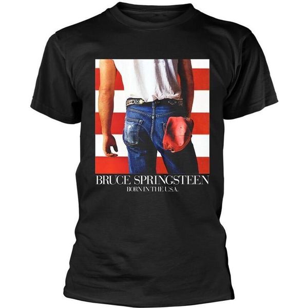 Bruce Springsteen - Maglietta "Born In The Usa"" Per Uomo/Donna Unisex PH3383 (Xl) (Nero)"-image