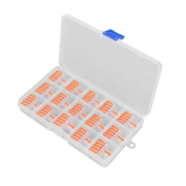 Connettore Del Conduttore Del Filo, Assortimento Di Connettori Del Filo, Terminale Di Collegamento Rapido, Connettori Del Filo Compatti, Terminali Del Separatore Del Filo, Separatore Rapido Del Terminale-image