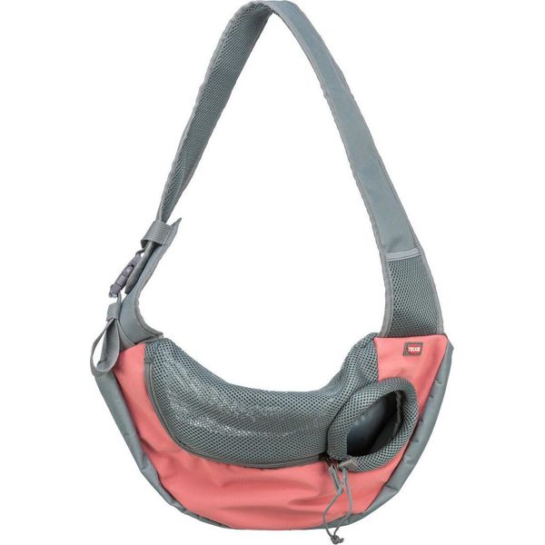 Imbragatura Anteriore Trixie, 50 X 25 X 18 Cm, Rosa/Grigio (Max. 5 Kg)-image
