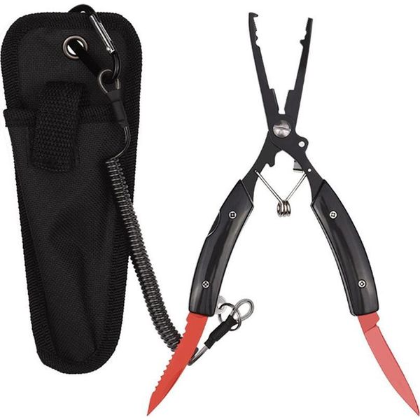 Inf Pinze Da Pesca Multifunzione Con Doppia Lama In Acciaio Inox, 3 Pezzi-image