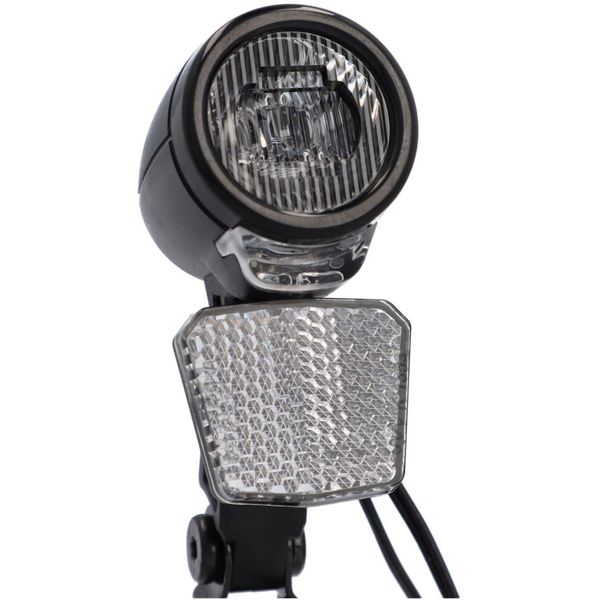 Fahrrad-Frontlicht Fischer Fahrrad "Dynamo Led-Frontlicht 40", Schwarz, Fahrradlampen-image