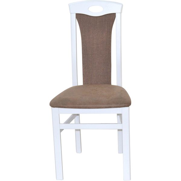 4-FußStuhl, Braun (Braun, Weiß, Braun), B:45Cm H:95Cm T:48Cm, Hofmann Living AND More, StüHle-image