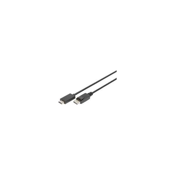 Adapterkabel Displayport > Hdmi 4K Schwarz, 3 Meter-image