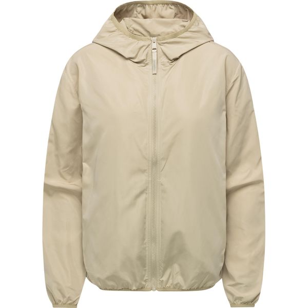 Outdoorjacke Ragwear "Vinzie C", Damen, Gr. Xl (42), Beige, 100% Polyester, LäSsig Geschnitten HüFtlang, Hoch Geschlossener Ausschnitt, ÄRmel Ohne ÄRmelschlitz Elastischer Bund Mit Gummizug, Jacken Outdoorjacke, Extraleichte ÜBergangsjacke Mit Kapuze-image