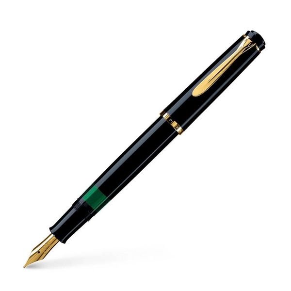 Pelikan 983056 Stilografica Classic M200 Pennino F Nero Astuccio Pieghevole-image