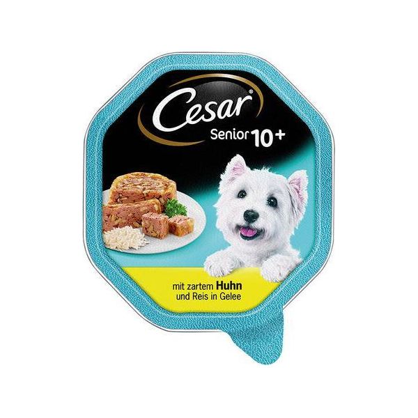 Cesar Cibo Umido Senior Per Cani Dai 10 Anni In Su In Gelatina 150G-image