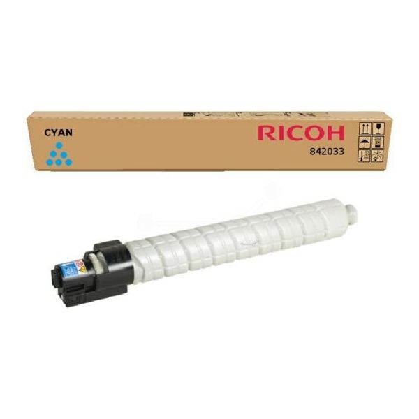 Ricoh 842033 DT3000C Toner Ciano, 15.000 Copie Al 5% Per Ricoh Aficio Mp C 2500-image