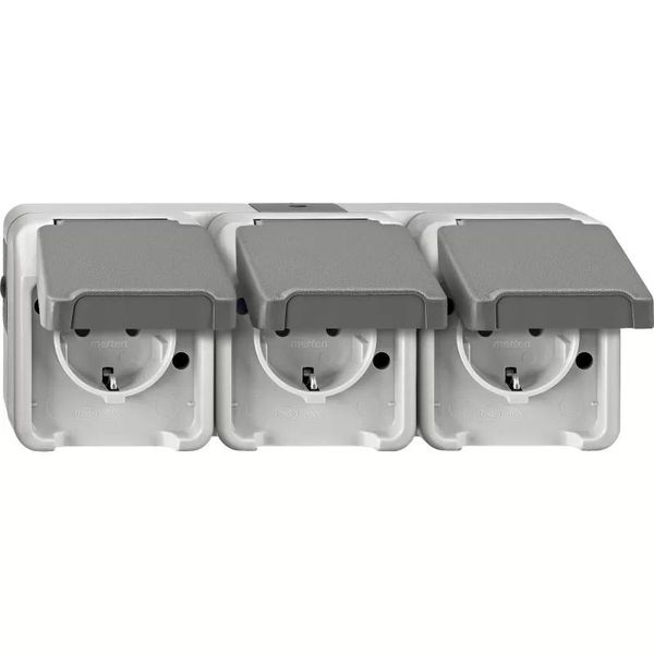 Merten MEG2390-8029. Corrente Nominale (Massima): 16 A. Larghezza: 223 Mm, Profondità: 83 Mm, Altezza: 57 Mm (4074953)-image