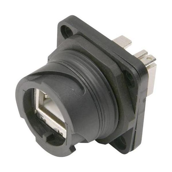 Set Di Connettori TelegäRtner Stx V1 RJ45 Variante Plastica 1 Accoppiamento, Poli Di Installazione: 8P8C J80020A0003 Nero J80020A0003 1 (J80020A0003)-image