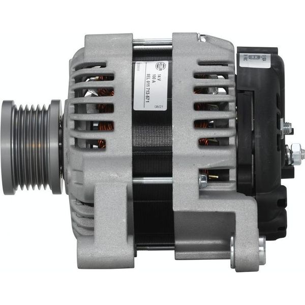 Alternatore Con Puleggia Di Rinvio 54 Mm Hella Per Opel Adam (M13)-image