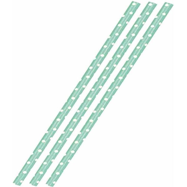 Westmark 524-0226G Cannucce Di Carta, Verde/Bianco (Confezione Da 50)-image