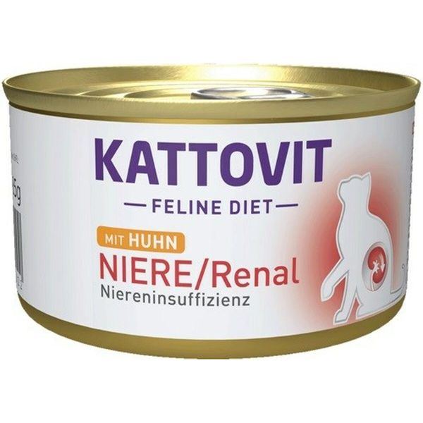 Kattovit 185Gx12 Dieta Feline Reneale Pollo Lattina-image