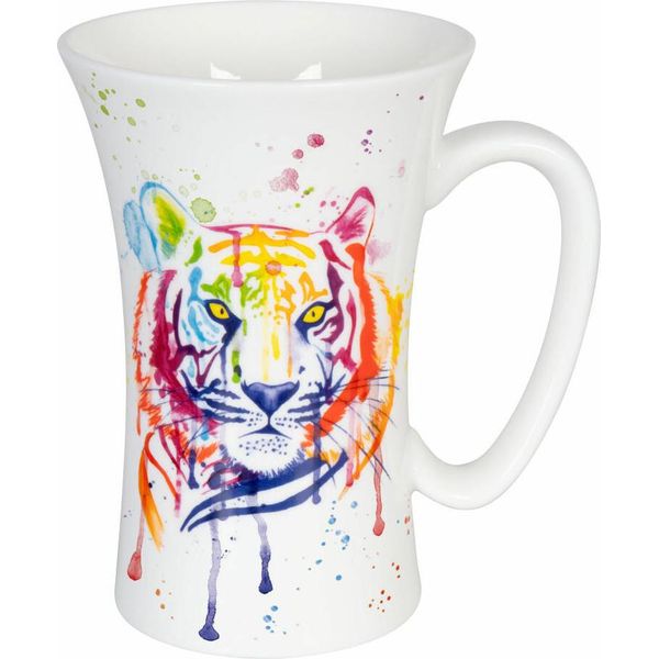 Tazza KöNitz Design Watercoloured Aninmals Tiger Mega Mug, Tazza, Tazza Da Caffè, Tazza Da Tè, Bone China, 510 Ml, 11 2 016 2293-image