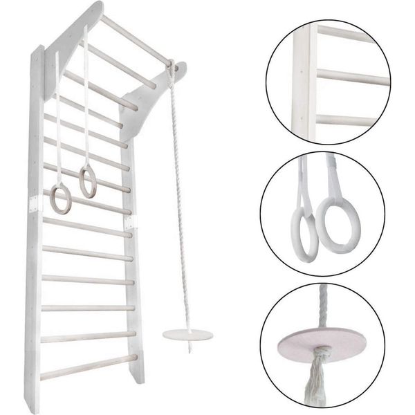 Parete Di Legno Per Bambini Stanza Dei Bambini In Legno | Parete Di Arrampicata Per Bambini | Parco Giochi-image