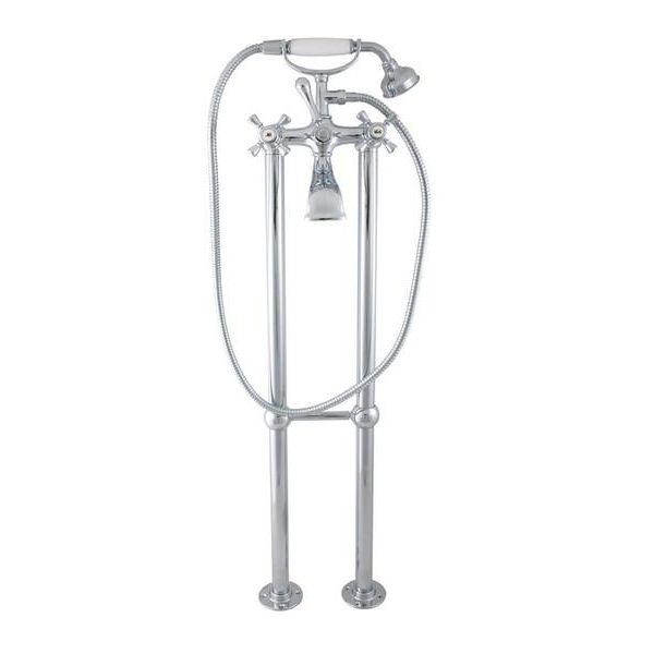 SlezáK-Rav Miscelatore Per Vasca Freestanding SlezáK Rav Morava Retro MK350/2 Colore: Cromo, Dimensioni: 150 Mm-image