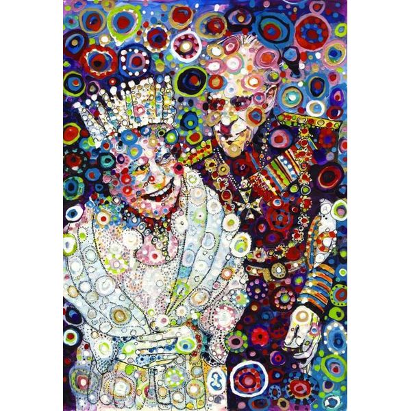 Puzzle Bluebird Puzzlemotiv La Regina E Il Principe Filippo - 1000 Teile-image