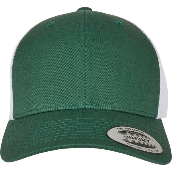 Flexfit - Cappello Trucker "Retro"" Per Uomini/Donne Unisex RW8984 (Taglia Unica) (Pervinca/Bianco)"-image