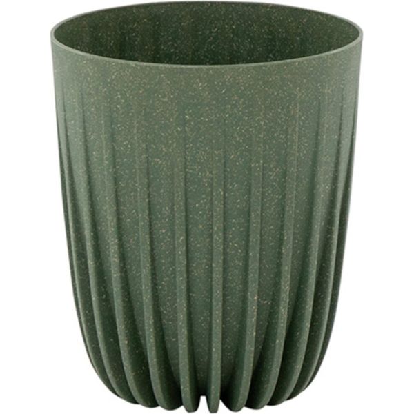 Siena Garden Ecovessel Palma 14,5Cm Verde Plastica/Legno, Verde 14,5X14,5X17-image