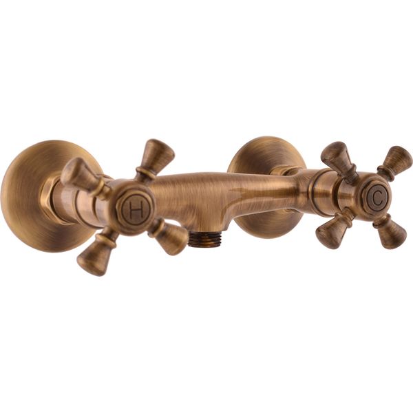 Miscelatore Per Doccia Morava Old Brass, Colore: Old Brass, Dimensioni: 100 Mm (MK380.0SM)-image