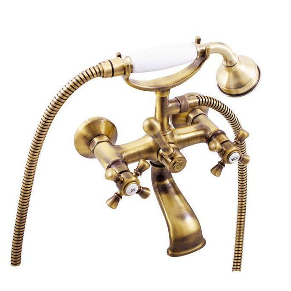 SlezáK-Rav Miscelatore Per Bagno SlezáK Rav Morava Retro MK359.5/2SM Ottone Vecchio Colore: Ottone Vecchio, Dimensioni: 150 Mm-image