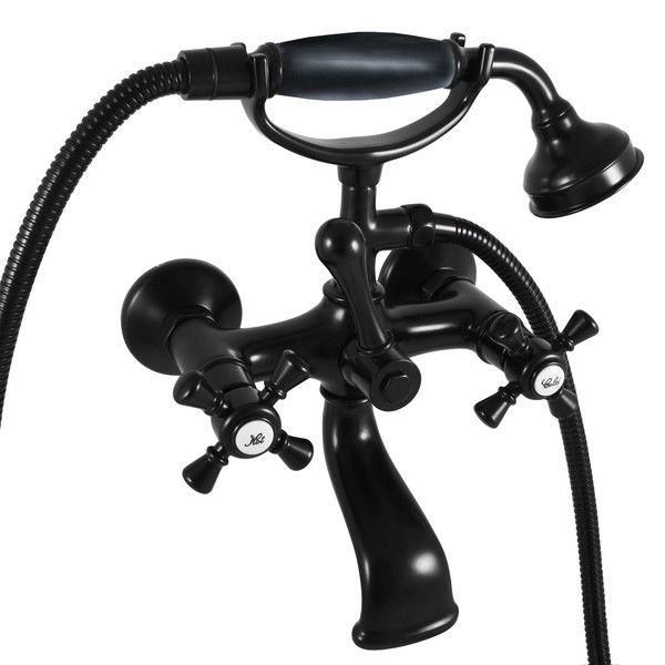 SlezáK-Rav Miscelatore Per Bagno SlezáK Rav Morava Retro MK359.5/2CMAT Nero Colore: Nero Opaco, Dimensioni: 150 Mm-image
