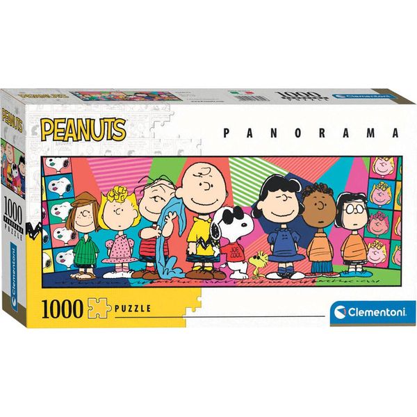 Clementoni - 39805 - Puzzle Panorama Peanuts - Puzzle 1000 Pezzi Per Adulti E Bambini 14 Anni, Gioco Di Abilità Per Tutta La Famiglia-image