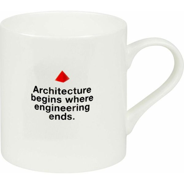 Tazza KöNitz Bauhaus - L'architettura Inizia, Tazza, Tazza Da Caffè, Bone China, Bianco, 400 Ml, 11 2 004 2314-image