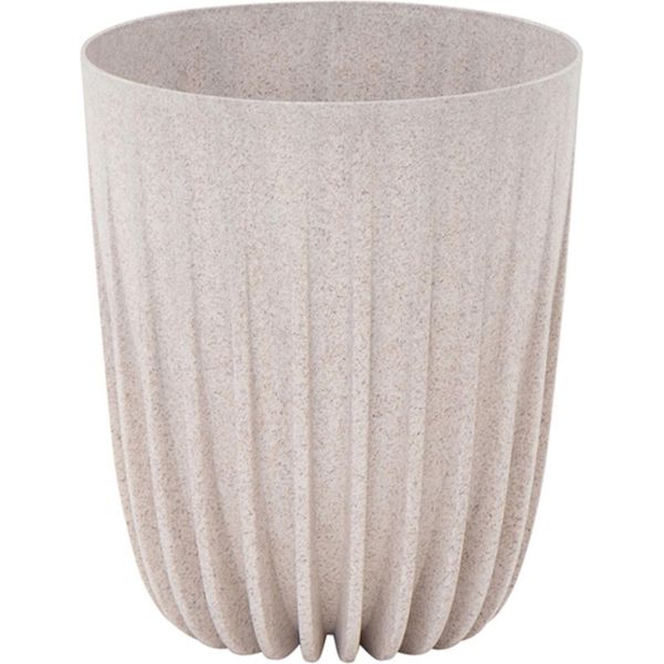Siena Garden Ecovessel Palma 19 Cm Ws Plastica/Legno,Ws 19X19X22,6-image