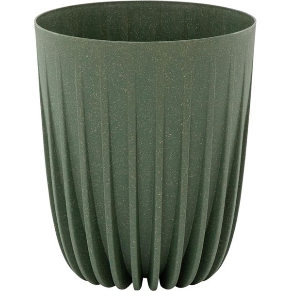 Siena Garden Eco Fioriera Palma 25 Cm Verde Plastica/Legno,Verde 25X25X29,7-image