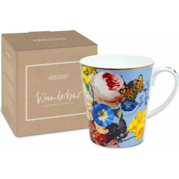 Tazza KöNitz Wunderbar Flourish - Bouquet, Tazza Con Scatola Regalo, Bone China, 600 Ml, 11 5 255 2758-image