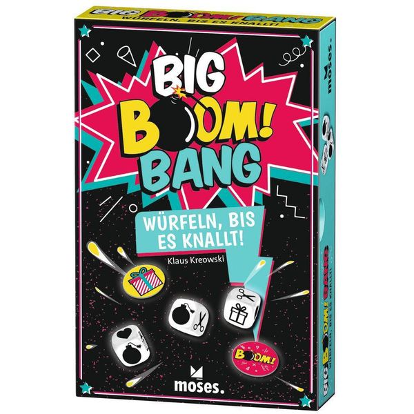 MOS90346 - Big Boom Bang, Gioco Di Dadi, 3-5 Giocatori, Età 8+ (Edizione De)-image