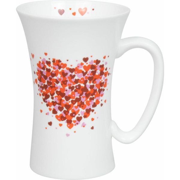 KöNitz Mega Mug Love Explodes, Tazza Xxl, Bone China, Rosso, 610 Ml, 11 2 016 2833-image