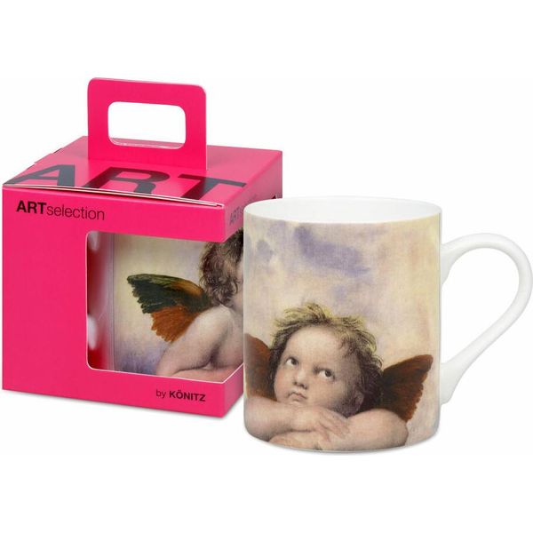 Tazza KöNitz Madonna Sistina - Raffaello, In Confezione Regalo, Bone China, Marrone, 400 Ml, 11 5 004 2802-image