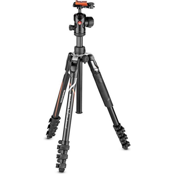 Manfrotto MKBFRLA-BH Treppiede Per Fotocamere Digitali/Film 3 Gambe Nero, Argento-image