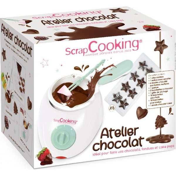 Scrapcooking Atelier Chocolat Schokoladenbrunnen/Fonduta, Termostato-image