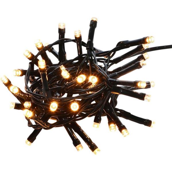 Mini Luci Led Da Esterno 400 Bianco Caldo, IP44, Timer 6/18 Ore, 7,5 Cm/5 M-image