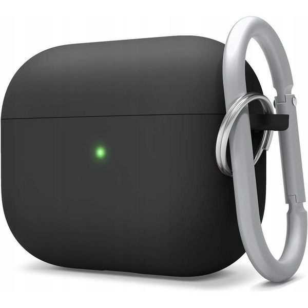 Elago Custodia Liquid Hybrid Hang Case Per Airpods Pro, Nera-image