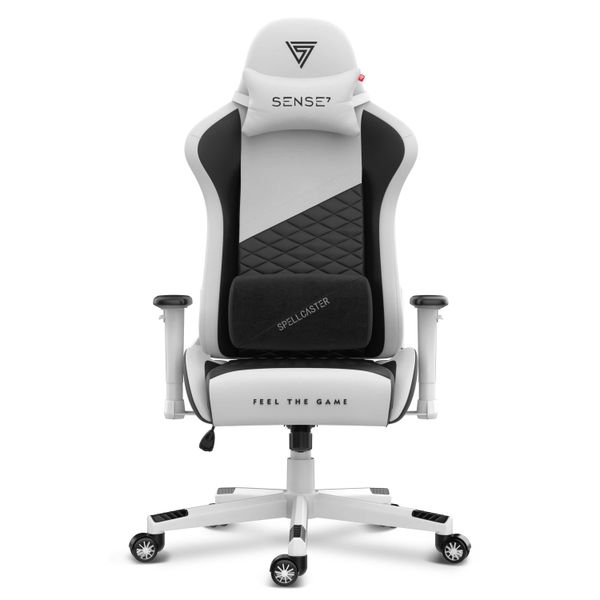 SENSE7 Spellcaster Senshi Edition Xl Sedia Da Gioco Bianca Sedia Da Scrivania Sedia Ergonomica Per Ufficio Sedia Ergonomica Per Gamer Poltrona Da Gioco 160Kg-image