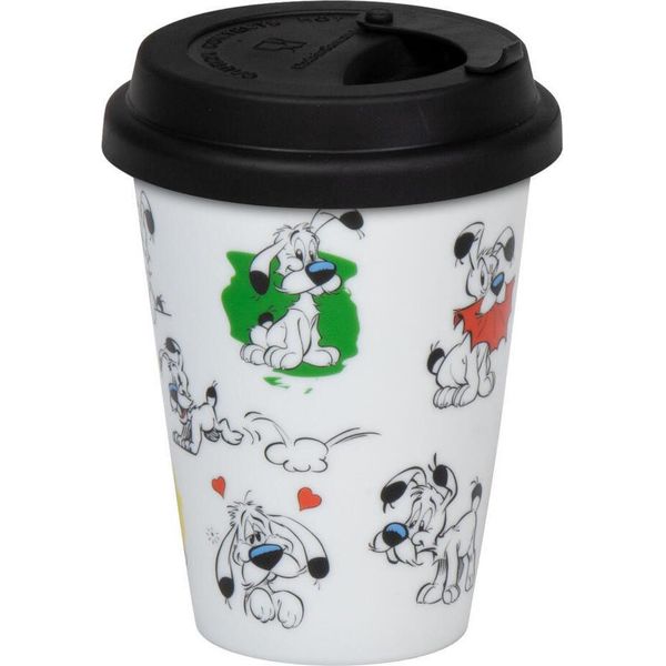KöNitz Togo Mug Sniff Sniff, To Go Mug, Porcellana, Colorato, 380 Ml, 1151622043-image
