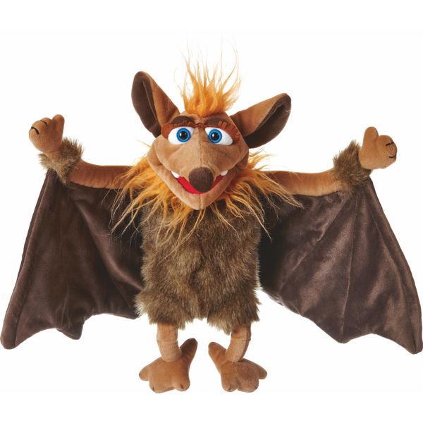 Living Puppets Tamika Il Pipistrello, Marionetta A Mano Con Apertura Alare Di Circa 60 Cm-image