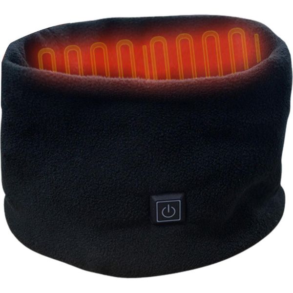 Sciarpa Riscaldata - - Sciarpa Riscaldata Via Usb Per Il Collo E La Protezione Dal Freddo Temperatura Regolabile A 3 Velocità-image