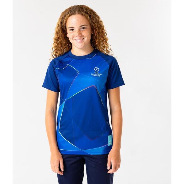 Maglia Da Calcio Champions League Bambini - Taglia 116 - Abbigliamento Calcio - Uefa Champions League - Merchandise Ufficiale-image