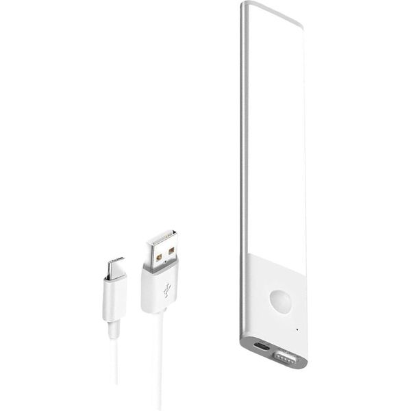 Inf Luce Notturna Led Ultrasottile Con Sensore Di Movimento - Ricaricabile Magnetica-image