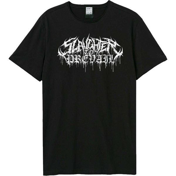 Amplified - Maglietta "Metal Logo"" Per Uomo/Donna Unisex GD4140 (S) (Nero)"-image