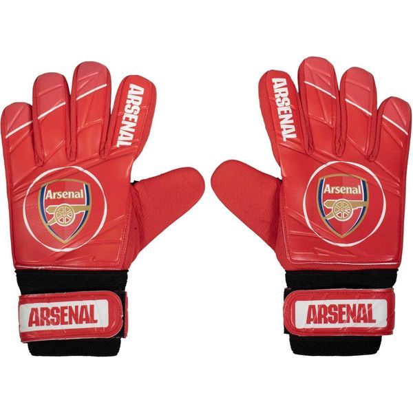 Arsenal Fc - Guanti Da Portiere Per Bambini GF1262 (5-10 Anni) (Rosso)-image