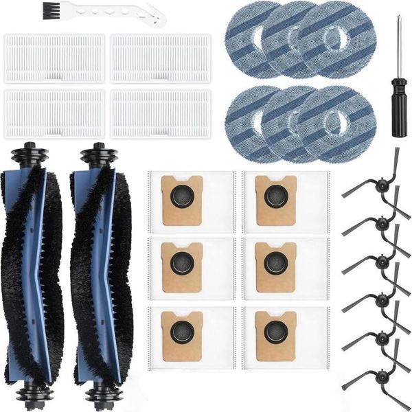 Inf Kit Accessori Di Ricambio Per Robot Aspirapolvere Eufy C10 - Prestazioni Ottimali-image